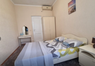 Гостиница Марина Адлер Двухместный номер с 1 кроватью и видом на сад-1